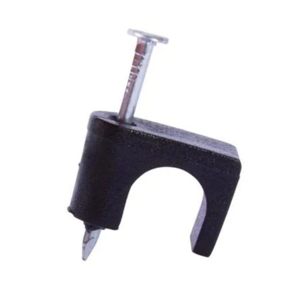 2 x Gardner Bender 1/4 in. Polyethylene Coaxial Staple - Black (200-Pack) - Picture 2 of 3